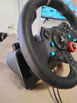 Logitech G29 + Shifter + Thrustmaster T-LCM kompletný set - 3