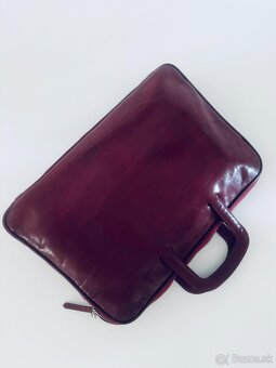 Kožená business taška - 3