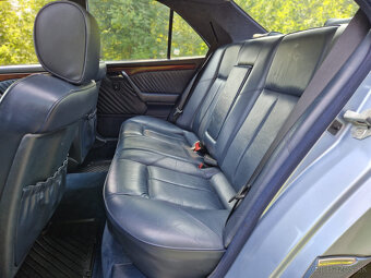 Mercedes C triedy W202 modrá koža interiér - 3