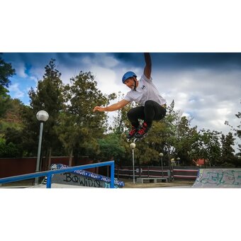 Predám korčule FILA SKATES HOUDINI BLACK/RED - 3