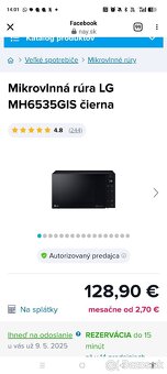 Mikrovlnka LG - 3