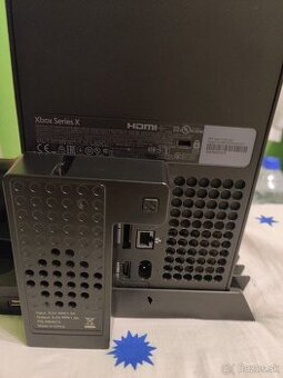 XBOX SERIES X + NABÍJACIA STANICA + HRY - 3