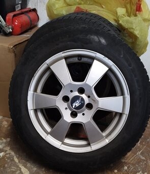 predám zimné pneu 15" s diskami - 3
