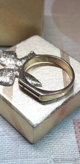 prsten pozlatena chirurgicka ocel - 3