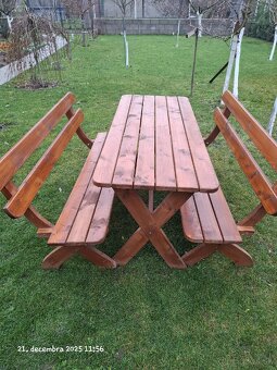 Predám záhradné sedenie - 3