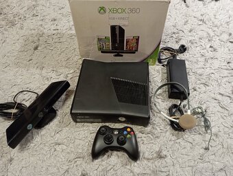 XBOX 360 SLIM 4GB  aj s kinectom - 3