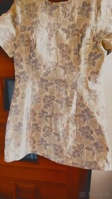 Predlžená spoločenská blúzka - šaty - 3