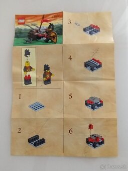 LEGO Castle 4806 Axe Cart - 3