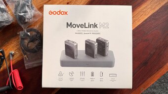 Predám set GODOX Movelink M2 + rúčka ML-H - 3