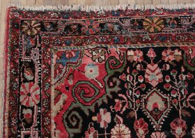 Starožitný perský koberec Hamedan 203 X 134 - 3