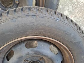 Plechové disky s pneumatikami 195/65 R15 - 3