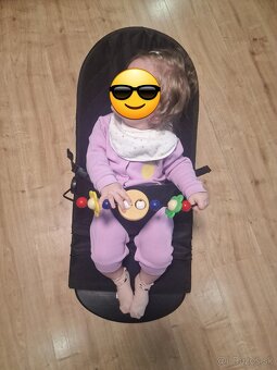 Babybjorn verná kópia čierny - 3