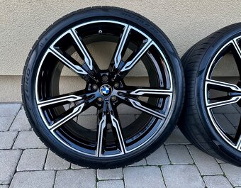 Original disky kolesa BMW 747 M R22 X5 G05 X6 G06 + Pirelli - 3