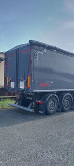 Sklopný agro návěs, návěs na sypké materiály, hliníkový návě - 3