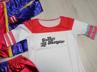 Harley Quinn, joker veľkosť 116 na 5/6 rokov - 3