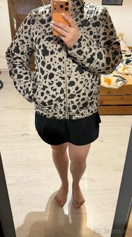 vans leopard original stylova damska zimna bunda - 3