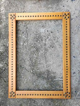 Masívny drevený rám 70 x 50cm - 3