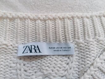 ZARA pletený sveter M - 3