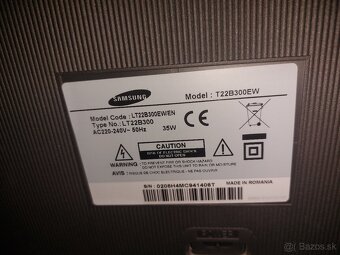 monitor/ televízor 22" Samsung T22B300EW - 3