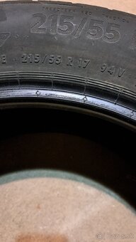 Predám letné pneumatiky 215/55/R17 - 3