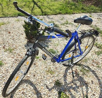 Pánsky cestný trekingový bicykel hliníkový rám nad 185cm - 3