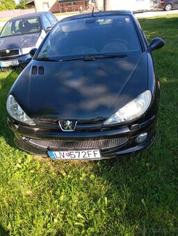 Rozpredám Peugeot 206 CC Cabriolet benzín 1,6 - 3