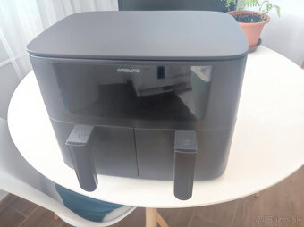 AIR FRYERV - fritéza2x 4L AMBIANO GT-DAF-01 farba čierna - 3