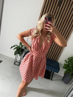Letne bodkovane retro šaty For love & Lemons - 3