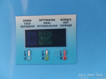 Detská vanička s teplomerom - autá - 3