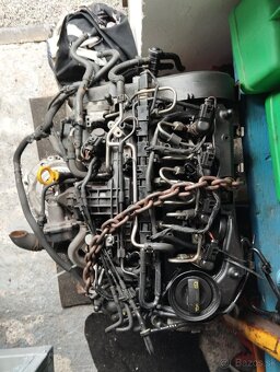 1.6 tdi 55kw caya hlava, prevodovka, spojka, agregat, ND - 3