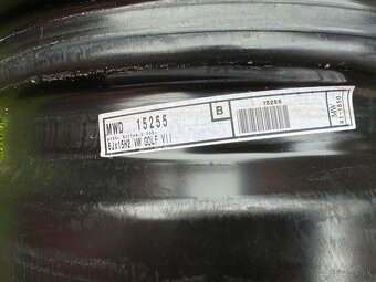 plechove disky VW 5x112 R15 - 3