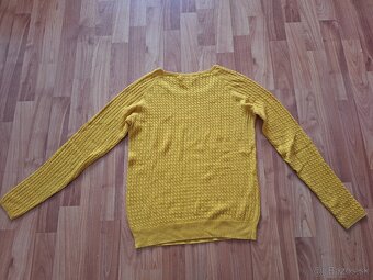 Pulovek horcicovej farby - 3