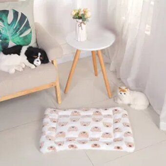 Pelech podložka - plyšová, obojstranná 2 farby - 3