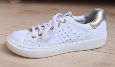 Bielo-zlaté botasky Lasocki veľkosť 35 - 3
