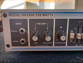 Basový zosilňovač HARTKE HA3500 + reprobox HARTKE 410XL - 3