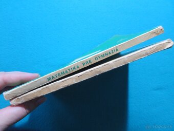 2 x učebnica matematiky pre SŠ (1966-1980) - 3
