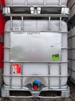 Predám 1000l ibc kontajnery plastová nádrž sud - 3