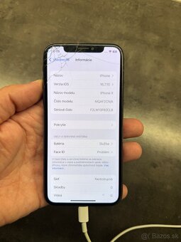 Predam Iphone X 256gb na diely - 3