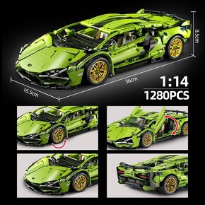 Technic stavebnica Lamborghini SIAN 1280 dielikov - 3