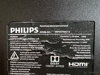 UK UltraHD Smart TV Philips 58PUS7505/12 - 3