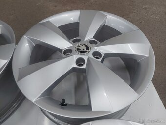 5x112R17 elektrony ŠKODA KODIAQ-KAROQ-215/65R17 zimné pneu - 3