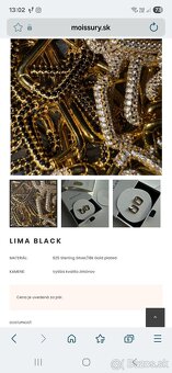 Náušnice moissury - 3