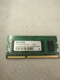 SoDimm DDR3 RAM 3x2GB, 2x2GB, 4GB z NB - 3