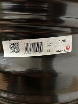 Nové plechové disky 5x114,3mm 6Jx15 ET46 - 3