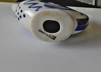 Vintage soška vtáčika GZHEL - 3