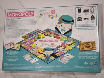 Predám čisto nové Monopoly Squishmallows Zberateľska edícia - 3
