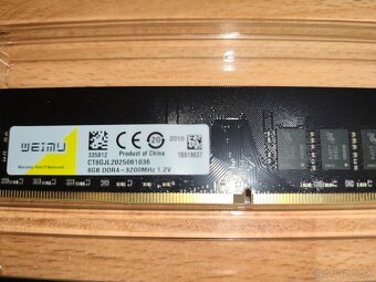 WEIMU DDR4 16GB 3200MHz CL22 (2x8GB) - 3