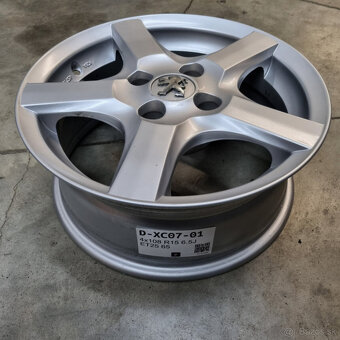 Hliníkové disky 4x108 R15 6,5J ET25 - 3