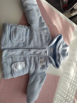 Modrý detský kabátik - 3