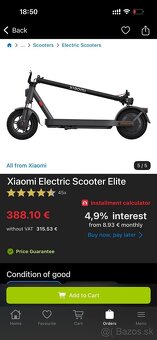 elektrická kolobežka Xiaomi - 3